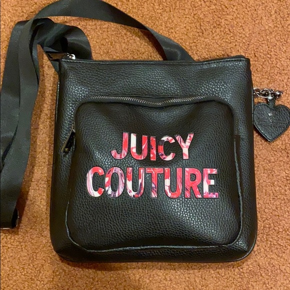 Juicy Couture Black Crossbody Bag - Picture 1 of 3
